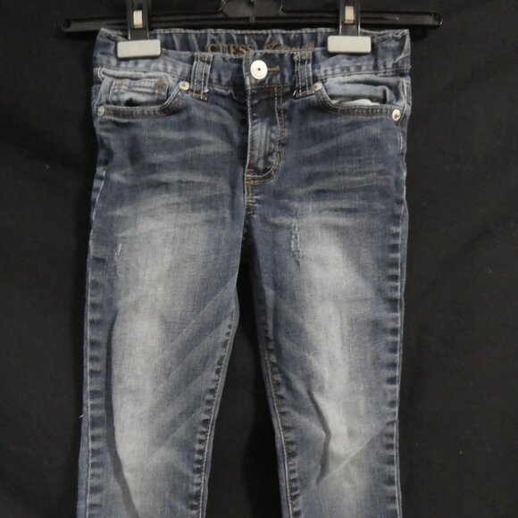 GUESS JEANS | 6x | Daredevil Skinny Leg | Faded Blue Denim Jeans - Picture 6 of 16